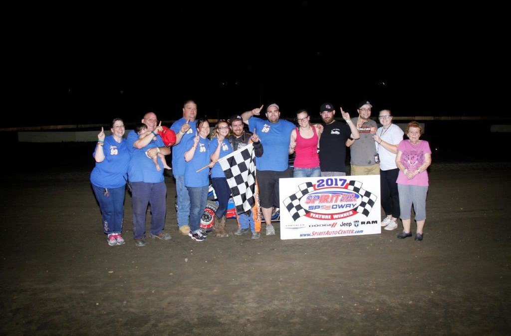 KELLER & LOCUSON ARE BIG WINNERS IN SPIRIT AUTO CENTER FRIDAY NIGHT ACTION