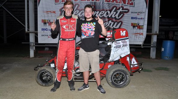 GROSS, SWIFT AND BECKETT ALL REPEAT IN SPIRIT AUTO CENTER SPEEDWAY ACTION
